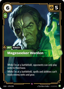 Mageseeker Warden - Origins (OGN) - Rare - 070/298