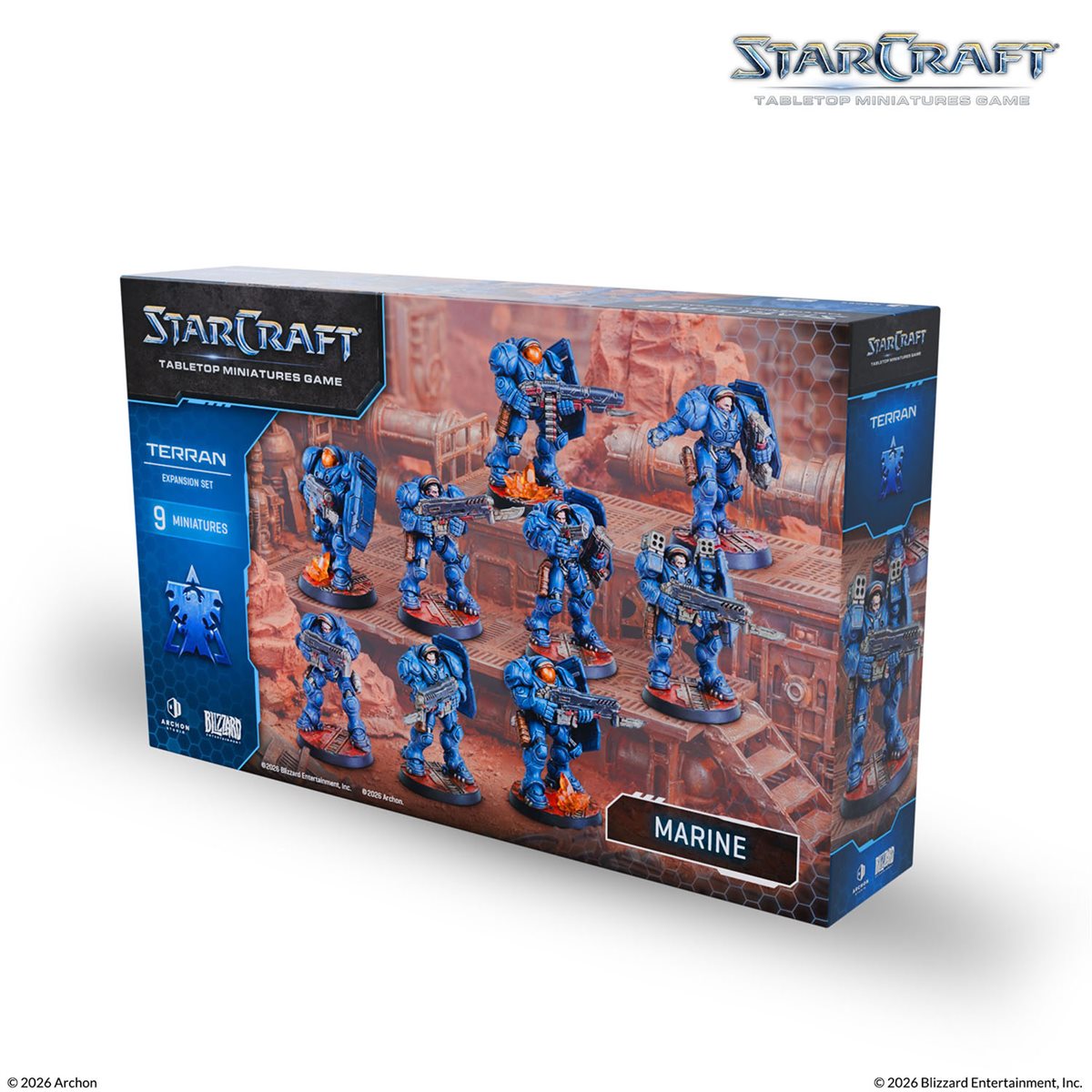 Starcraft: The Miniatures Game: Wave 1: Terran: Marine Expansion Set