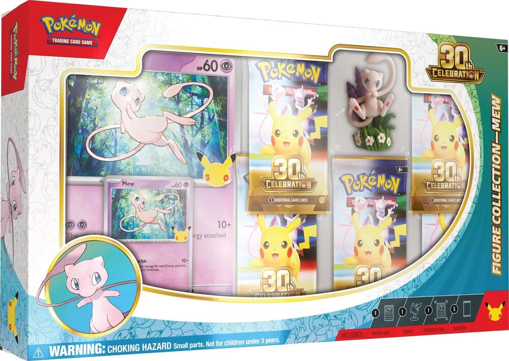 Pokemon - 30th Anniversary - Mew Figure Collection