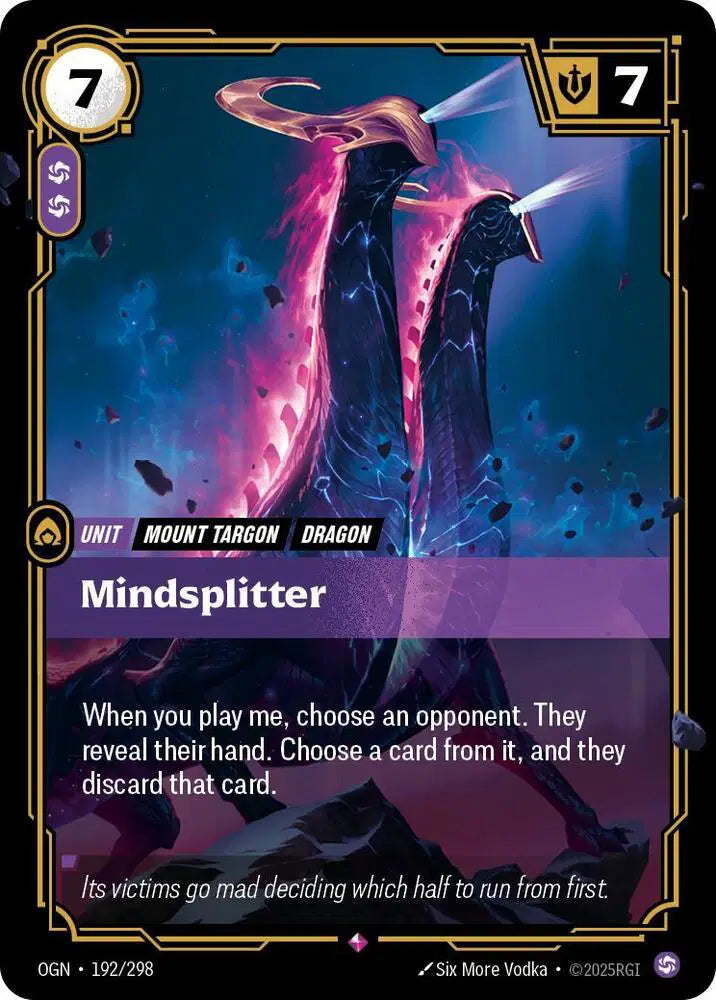 Mindsplitter - Rare - 192/298