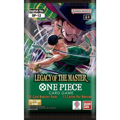 One Piece Card Game - Booster Pack - OP 12 - Legacy of the Master