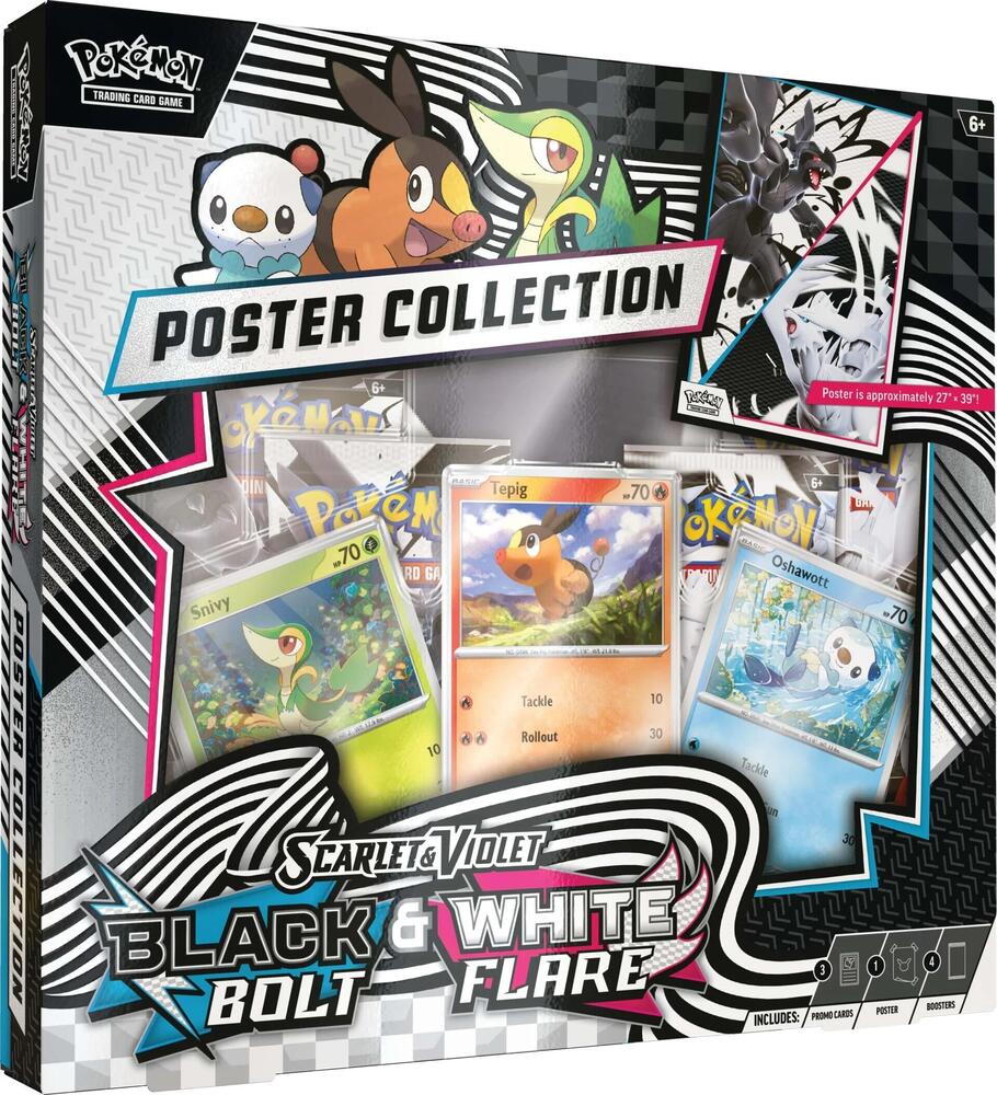 Pokemon - Black Bolt & White Flare - Unova Poster Collection