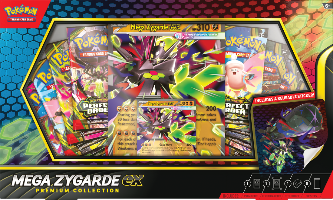 Pokemon - Perfect Order - Mega Zygarde EX Premium Collection