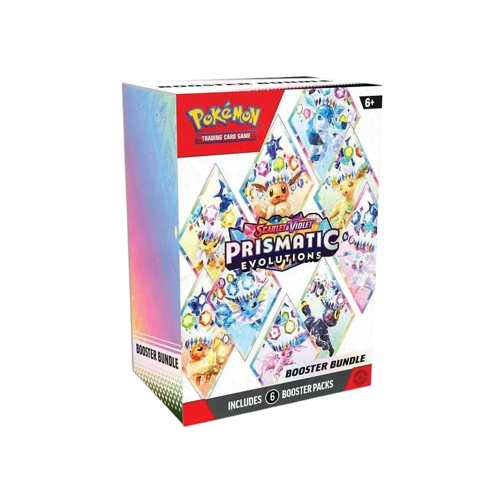 Pokemon - Scarlet and Violet - Prismatic Evolutions - Booster Bundle