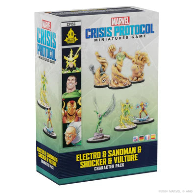 Marvel: Crisis Protocol - Electro & Sandman & Shocker & Vulture (Pre-Order)