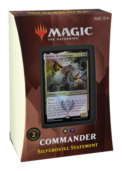 Strixhaven: School of Mages Commander - Commander Deck - Silverquill Statement