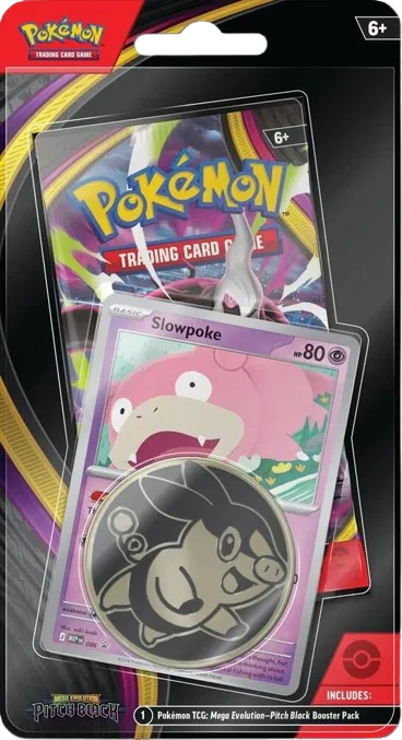Pokemon - Mega Evolution - Pitch Black - Single Pack Blister - Slowpoke