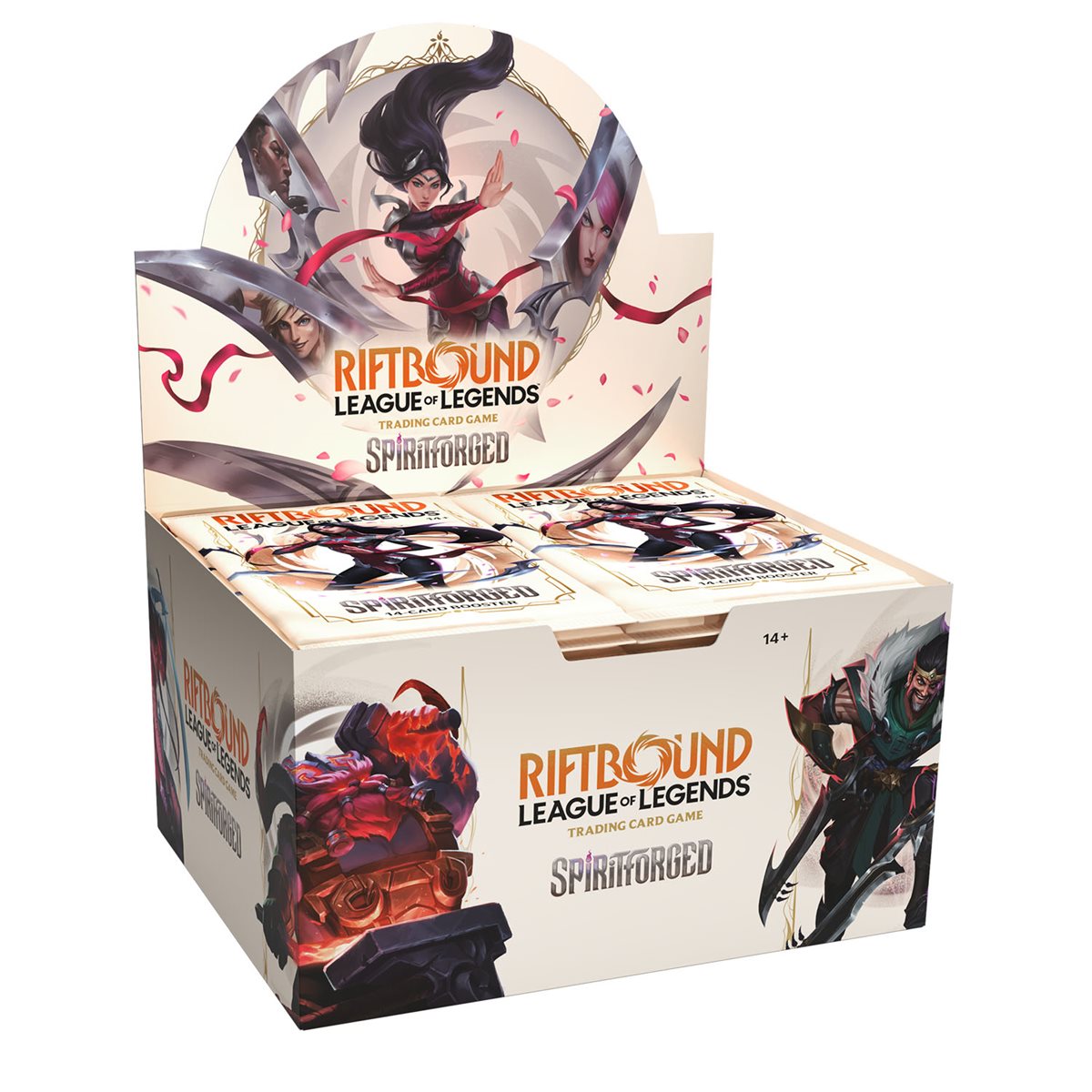 Riftbound Spiritforged Sealed Case of 6 Booster Boxes (Wave 2) (Estimated Arrival May 29th)