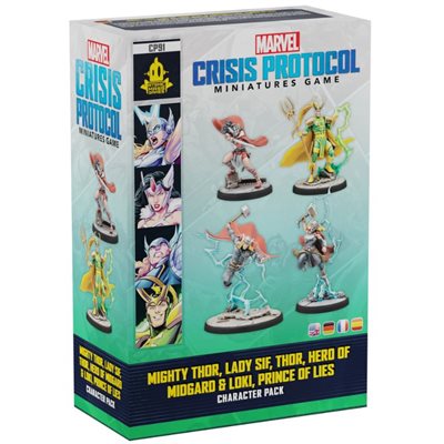 MARVEL: CRISIS PROTOCOL - MIGHTY THOR, LADY SIF, LOKI CHARACTER PACK