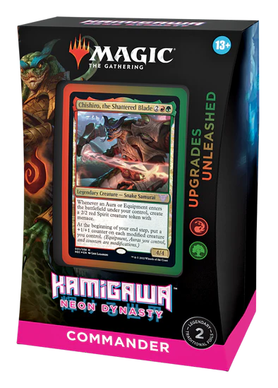 Kamigawa: Neon Dynasty: Commander - Commander Deck - Upgrades Unleashed