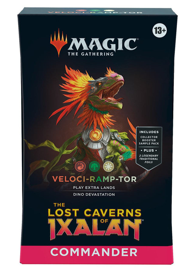 The Lost Caverns of Ixalan Commander Deck - Veloci-Ramp-Tor