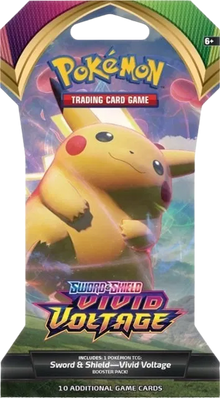 Pokemon - Sword and Shield - Vivid Voltage - Sleeved Booster Pack