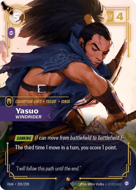 Yasuo - Windrider - Origins (OGN) - Epic -205/298