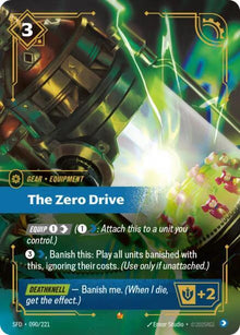 The Zero Drive - Spiritforged (SPF)