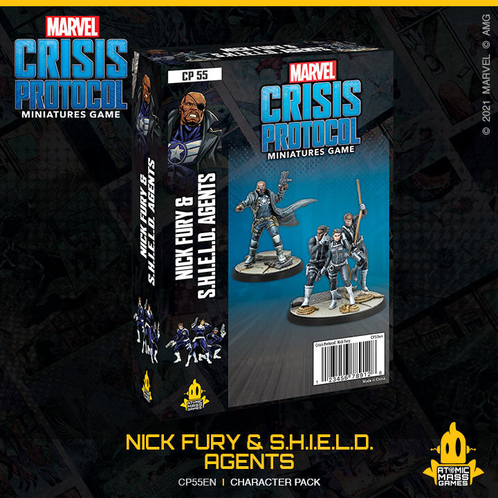 Marvel Crisis Protocol: Nick Fury & S.H.I.E.L.D agents