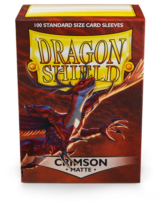 Matte Crimson Dragon Shields