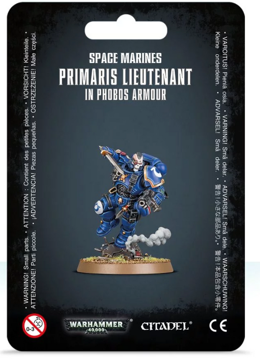 Primaris Lieutenant In River Armour