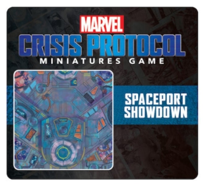 Marvel Crisis Protocol: Spaceport Showdown Playmat