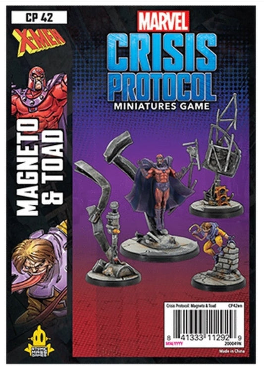 Marvel Crisis Protocol: Magneto & Toad