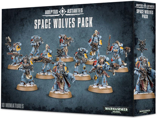Space Wolves Pack/ Grey Hunters/ Blood Claws/ Wolf Guard