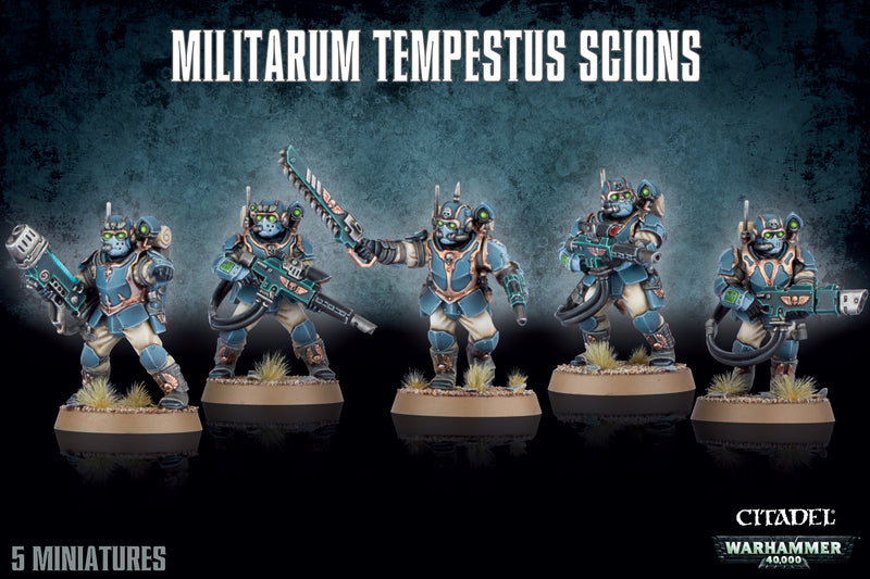 Militarum Tempestus Scions/ Tempestor/ Tempestus Scions Command Squad