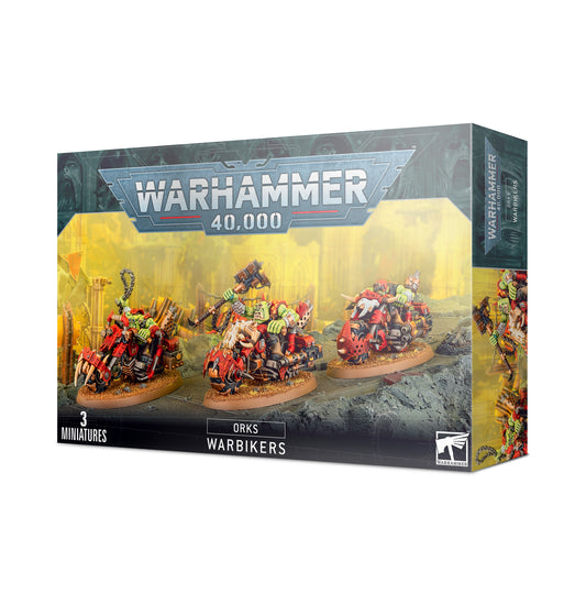 Ork Warbiker Mob/ Ork Nob on Warbike
