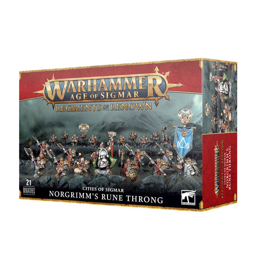 Age of Sigmar - Norgrimm's Rune Throng