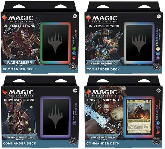 Universes Beyond: Warhammer 40,000 - Set of 4 Decks