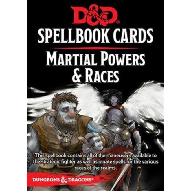 Dungeons & Dragons: Spellbook cards - Martial Power & Races